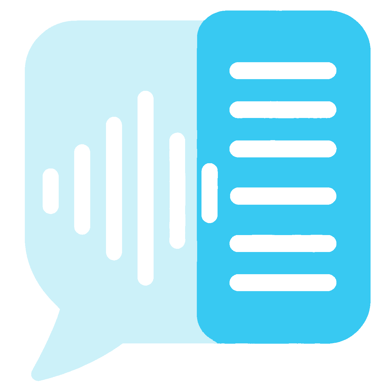 Real-Time Voice Message Transcript