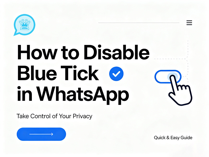 How to Disable Blue Tick in WhatsApp