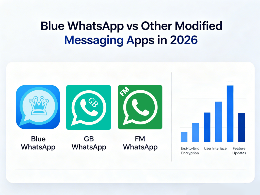 Blue WhatsApp vs Other Modified Messaging Apps in 2026