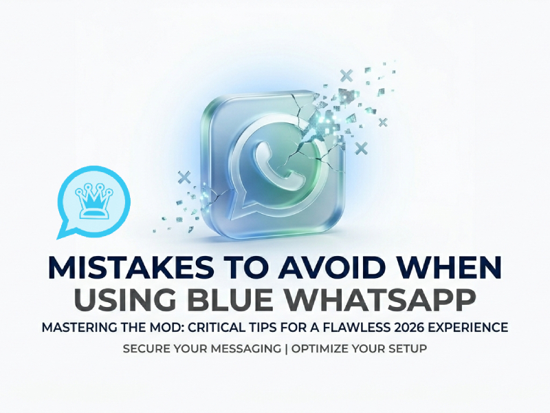 Mistakes to Avoid When Using Blue WhatsApp