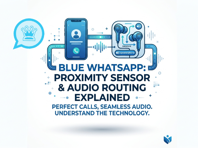 Decoding Blue WhatsApp’s Advanced Proximity Sensor & Audio Routing Feature