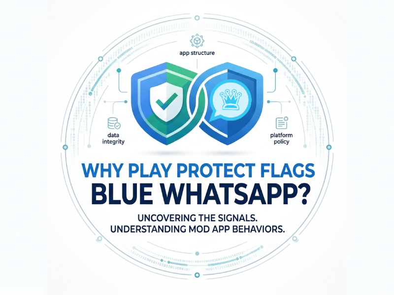 Why Play Protect Flags Blue WhatsApp?