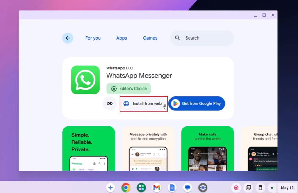 How to Install Blue WhatsApp on Chromebook
