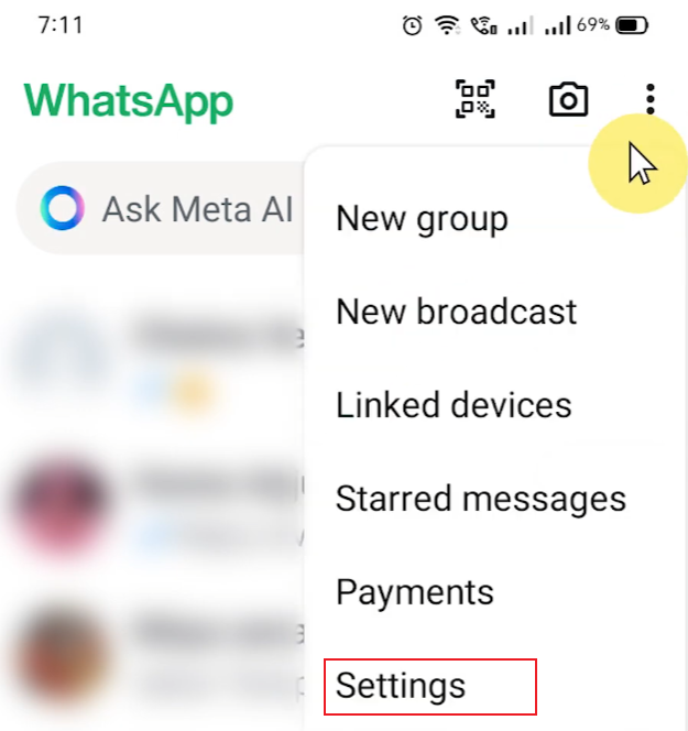 How to Change WhatsApp Status Privacy
