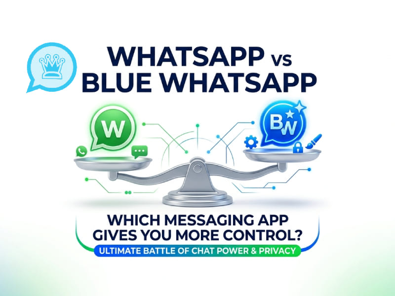 WhatsApp vs Blue WhatsApp: Which Messaging App Gives You More Control?