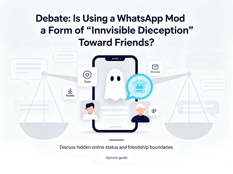 Debate: Is Using a WhatsApp Mod a Form of “Invisible Deception” Toward Friends
